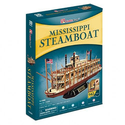 Cubic Fun 3D puzzle, Mississippi Steamboat
