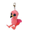 Ty plüss Beanie Boos Gilda flamingó clip 8,5 cm