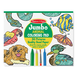 Melissa & Doug Jumbo színező - állatok