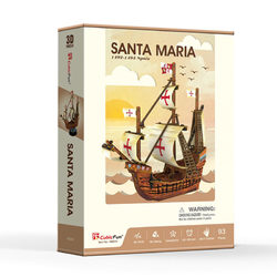 CubicFun 3D puzzle - Santa Maria 93 db-os