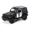 Kinsmart 2018 Jeep Wrangler rendőrautó