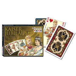 Piatnik Kaiser Jubileum Luxus römikártya