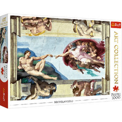Trefl Michelangelo Ádám teremtése 1000 db-os puzzle
