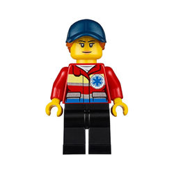 LEGO® City Minifigura Hegyimentő nő