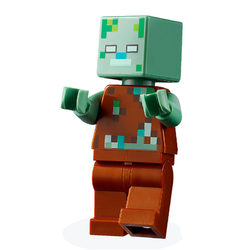 LEGO® Minecraft™ Minifigura vízbefúlt Zombi