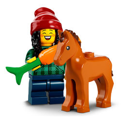 LEGO® 71032 Minifigura 22.széria Lovas lóval