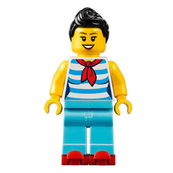 LEGO® City Minifigura Görkoris lány