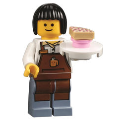 LEGO® City Minifigura Felszolgálónő