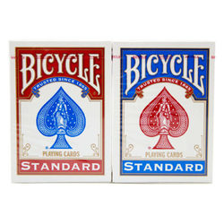 Bicycle Rider Back Standard Index kártya, dupla